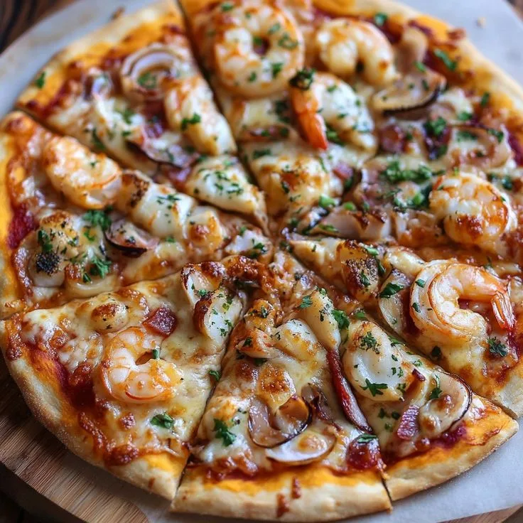 Pizza Fruits de Mer